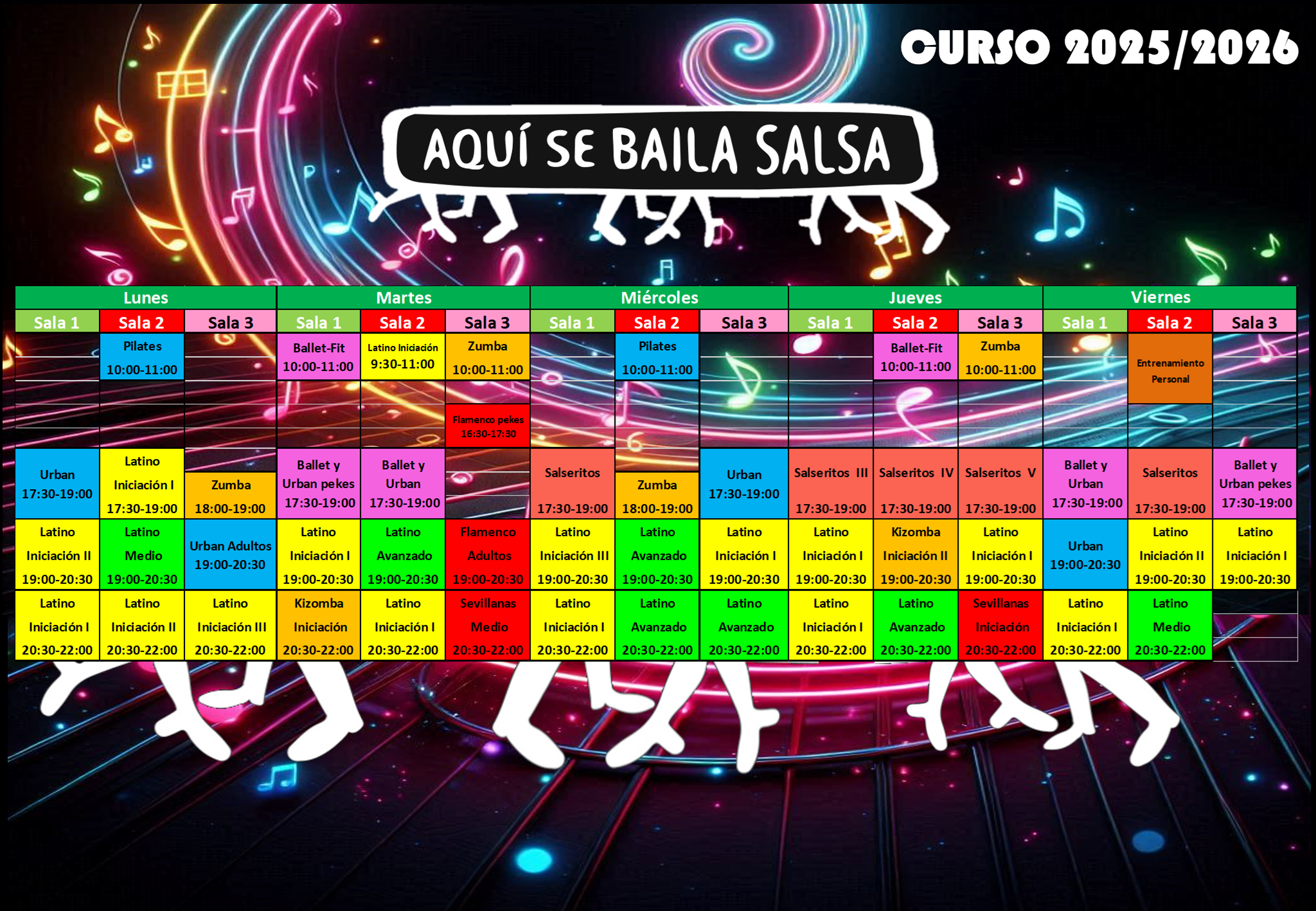 Horario 25/26