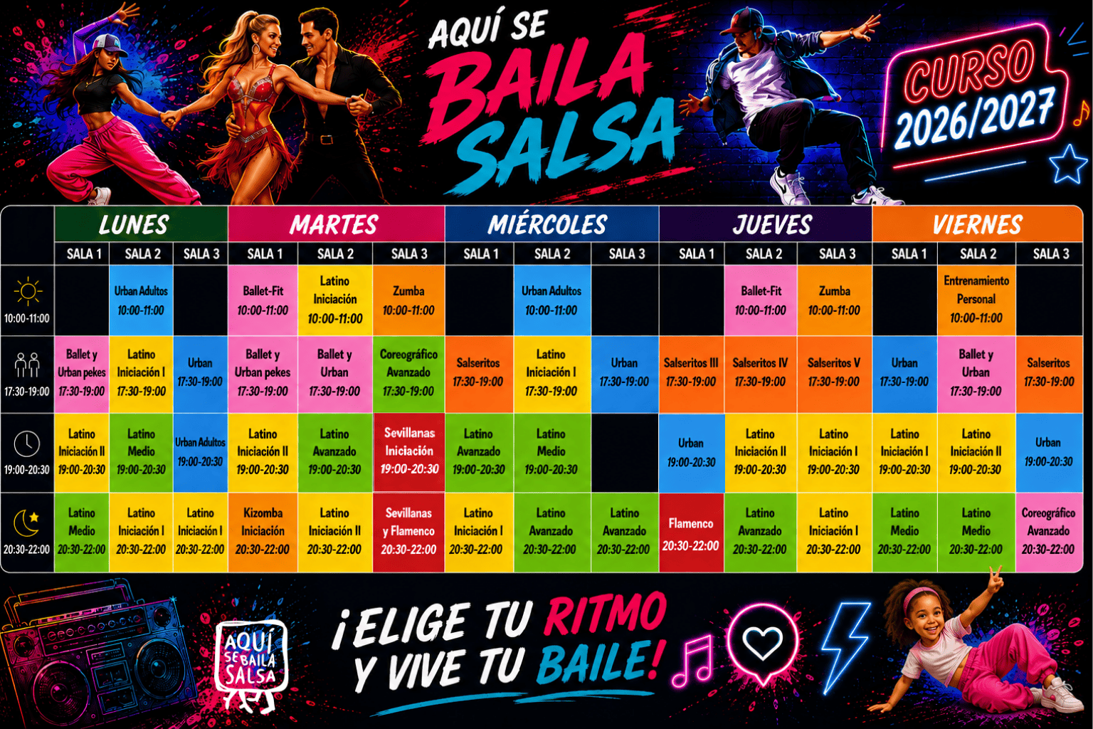 Horario 26/27